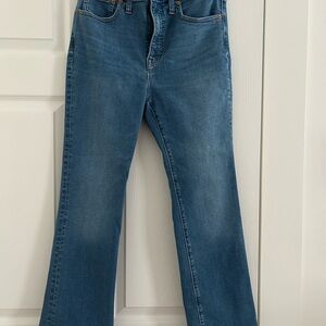 Madewell Cali Demi Boot Jeans size 28